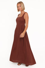 Wilston Maxi Dress - Brown