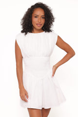 Ziva Mini Dress - White