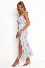 Valeria Skirt Set - Blue Floral