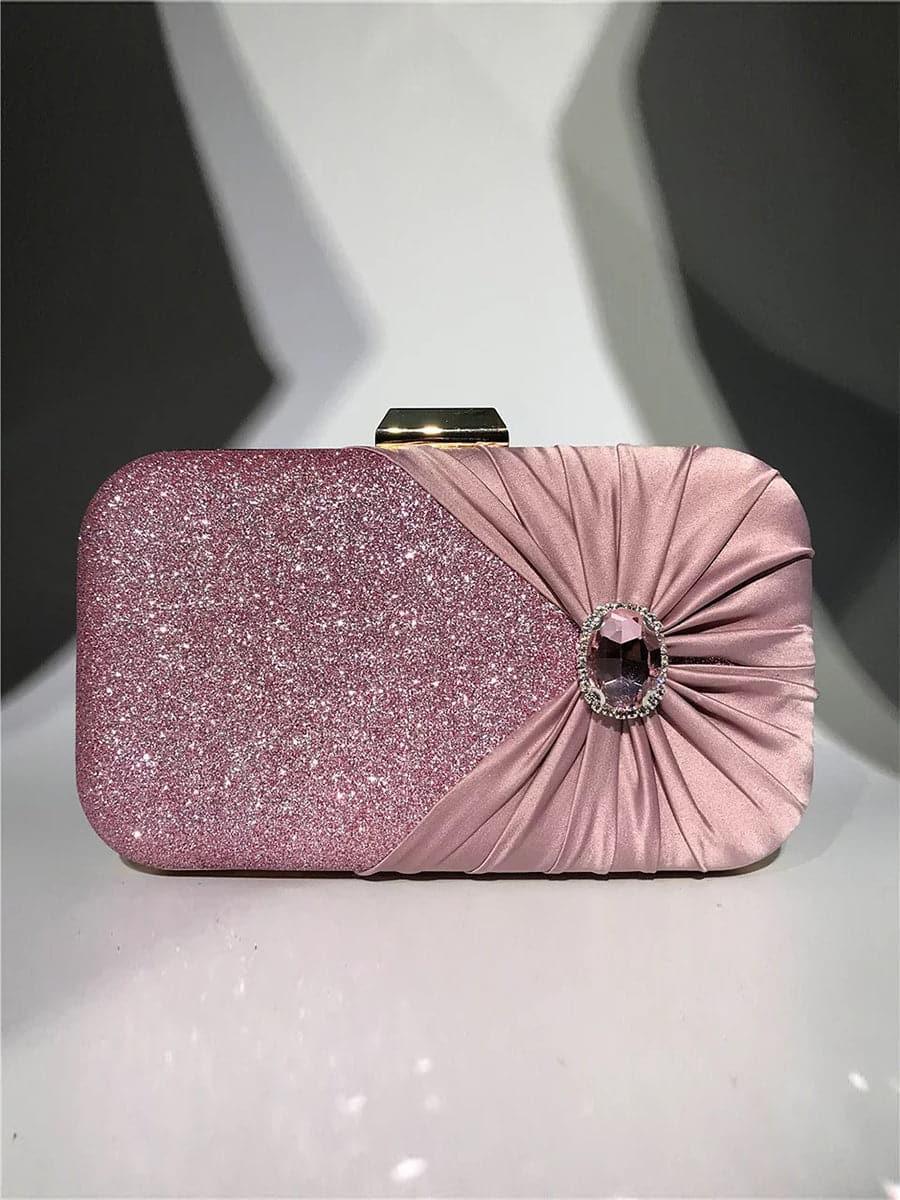 Inlaid Stone Clutch Bag MNBF080