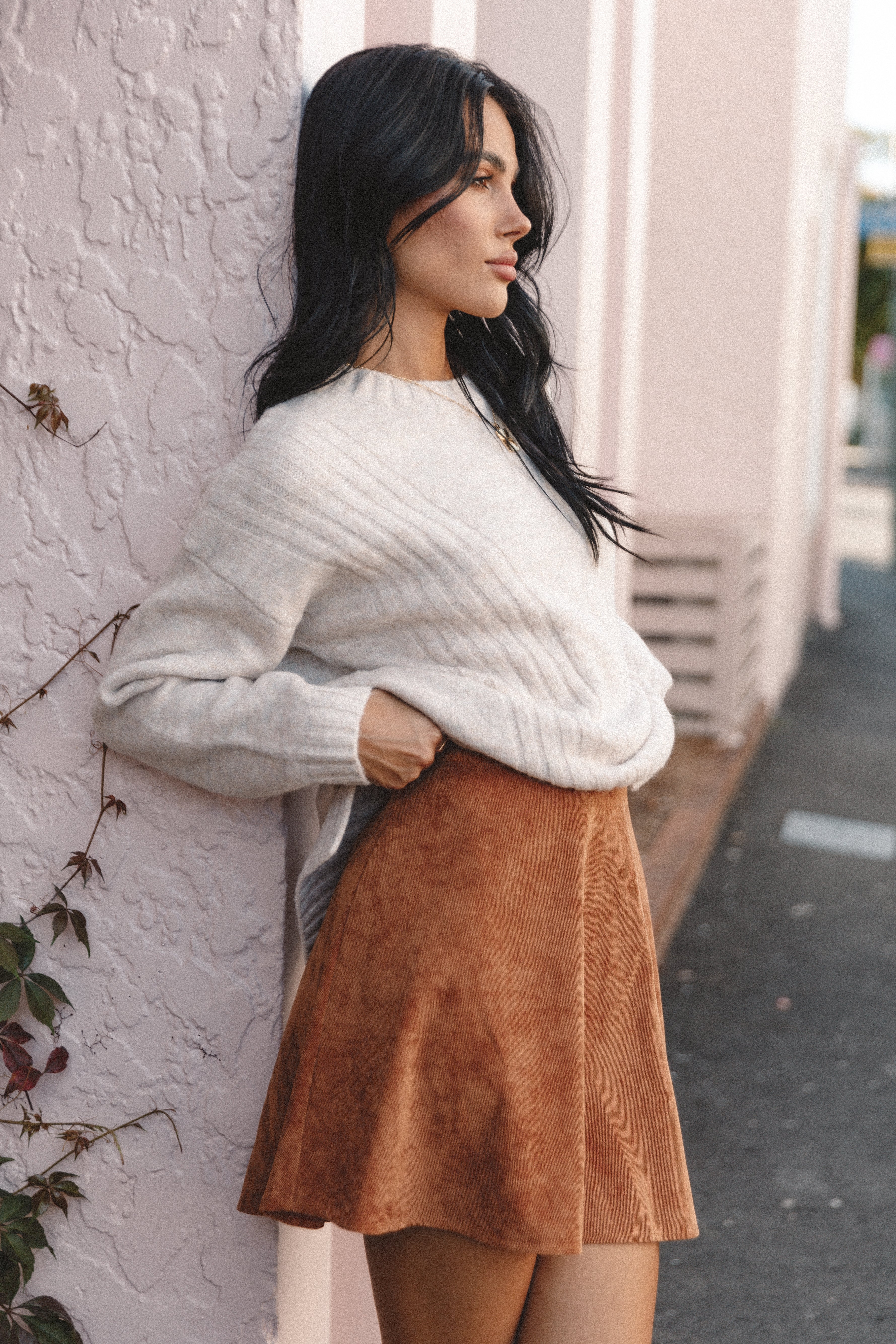 Tammy Cord Skirt - Gucci