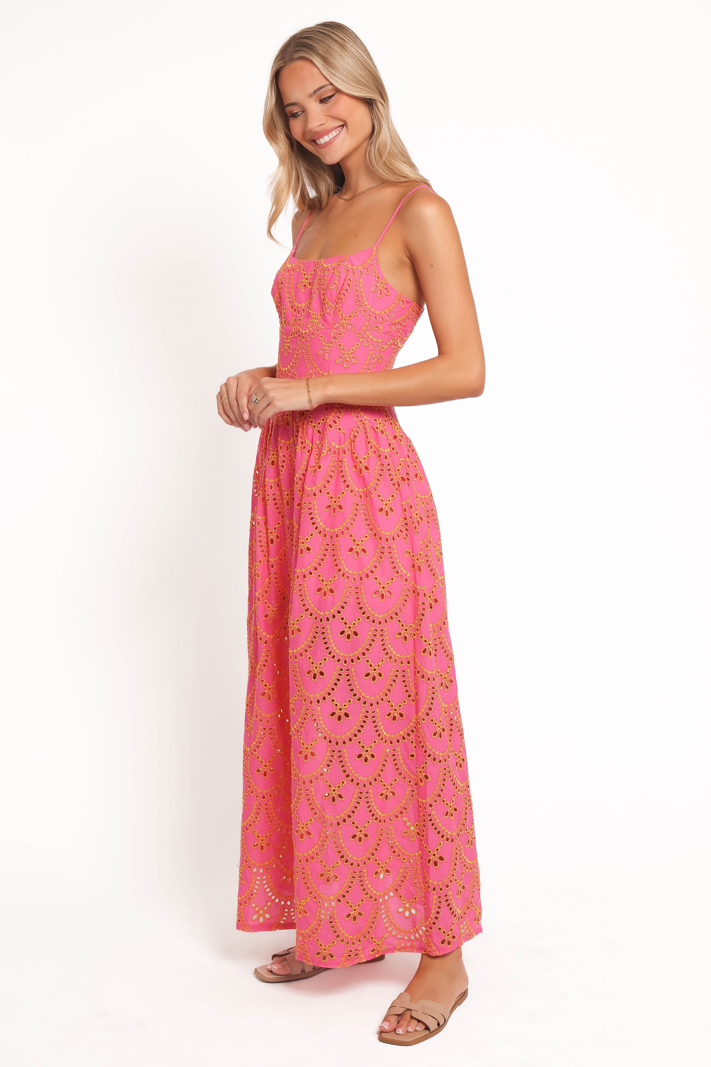 Sonny Maxi Dress - Pink/Orange