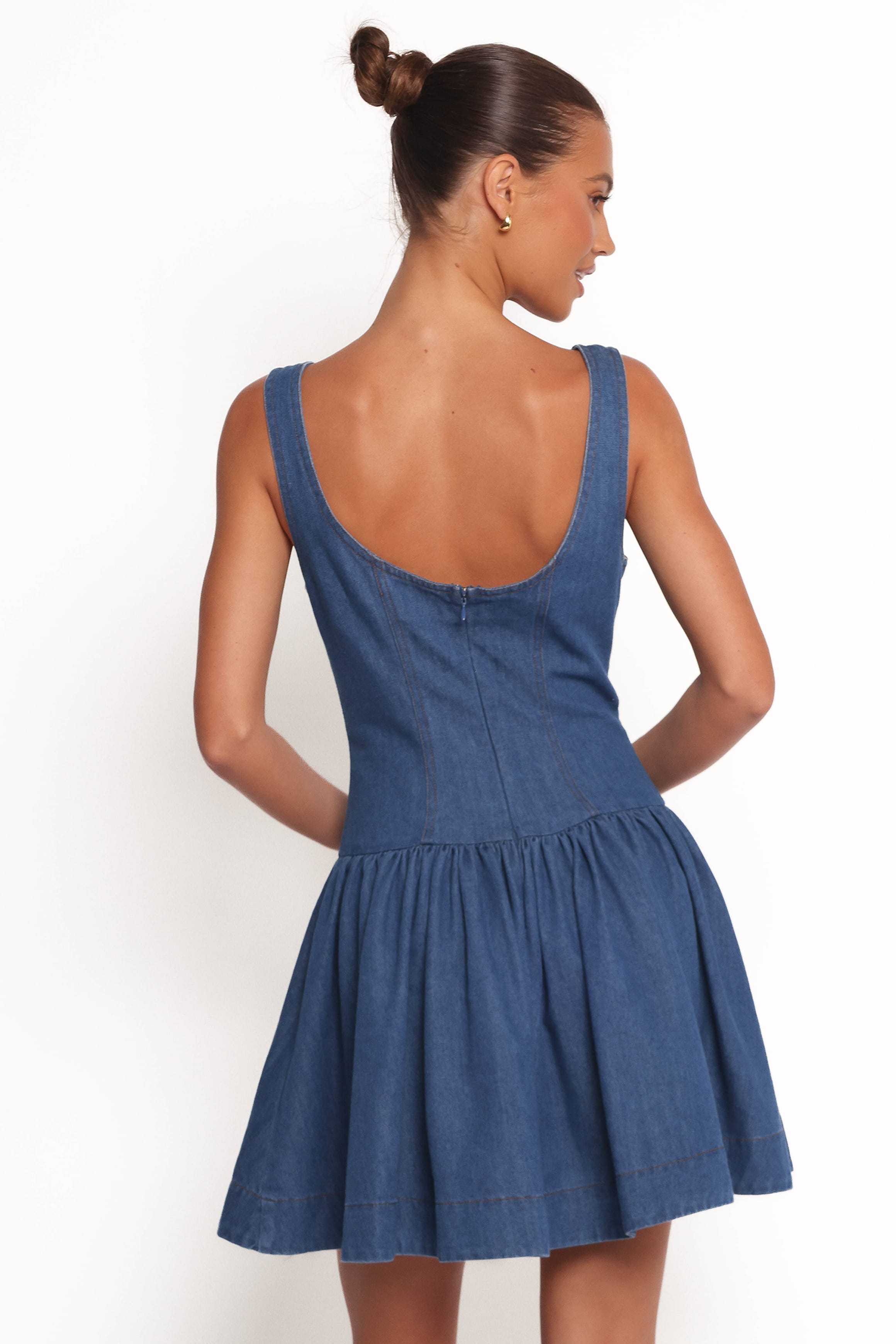 Tiziana Mini Dress - Indigo Denim