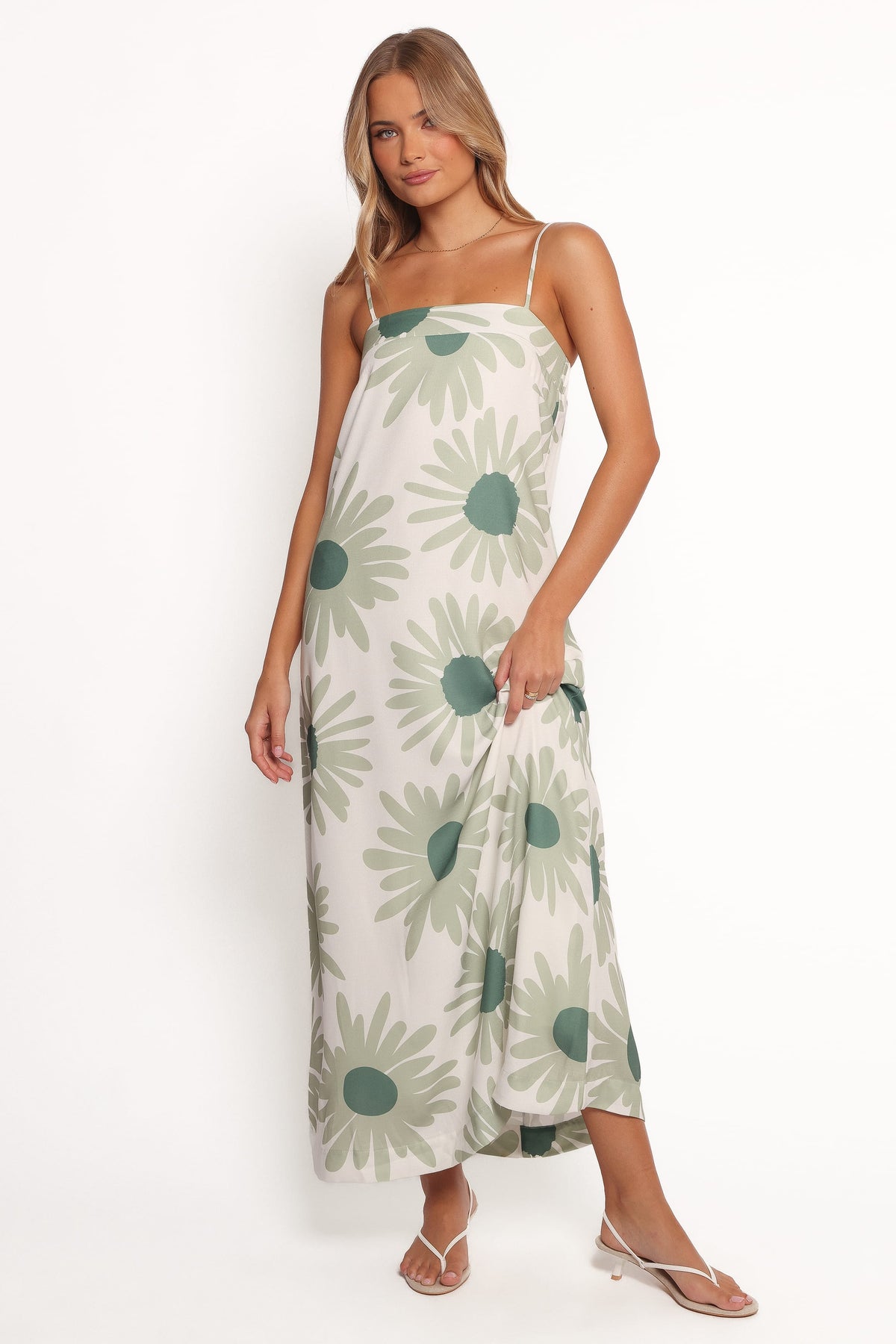 Wilson Maxi Dress - Green Floral